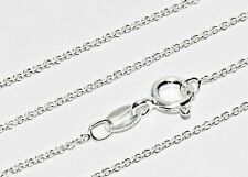 Sterling Silver Belcher Chain Necklace - 16" 18" 20" 22" 24" 26" 30"