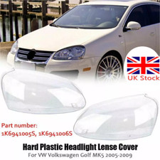 Pair Headlight Lens Cover