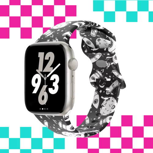 Space invader print - print, apple
