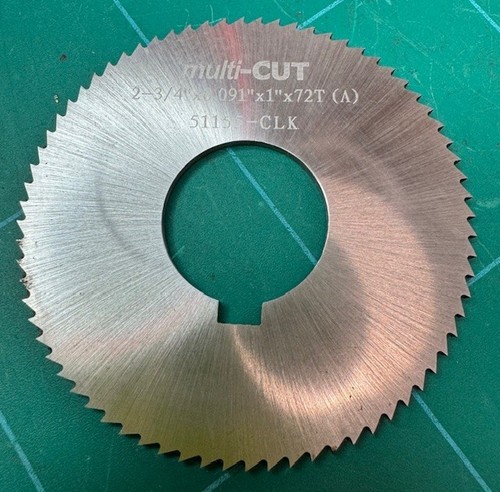 Multi cut hss - hss, slitting