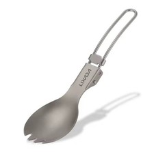 Titanium Spoon & Folk In 1 (Spork) Outdoor Travelling Camping Fishing Equipment