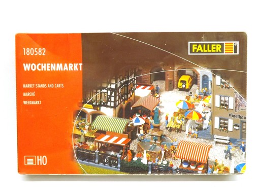 Faller 180582 market stands - faller,