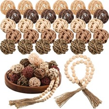 31 Pcs Wicker Rattan
