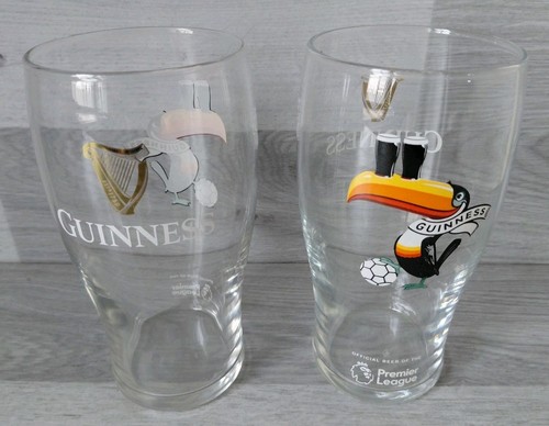 Guinness pint glasses 2 - pint,