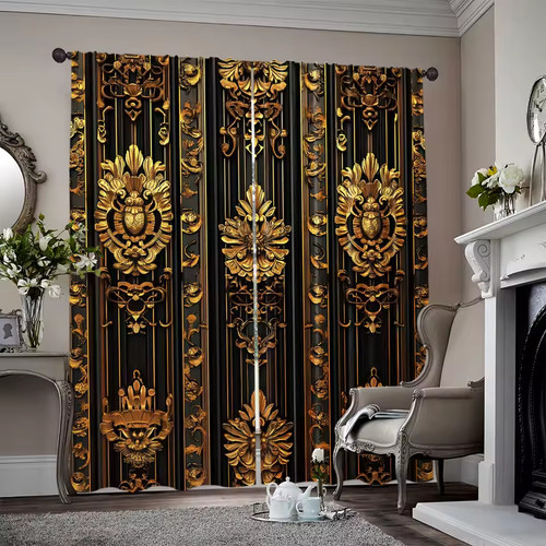 Window curtains polyester - window,