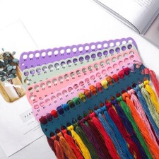 1pc Embroidery Floss Organizer Thread Holder Plastic Thread Board Cross Stitch