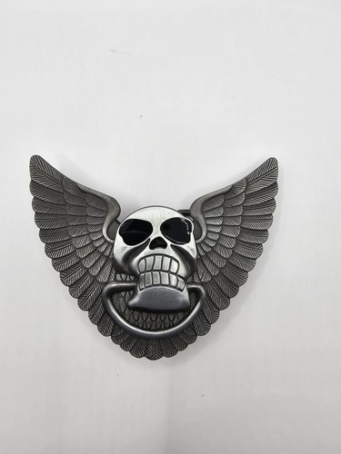 Belt buckle skull - buckle, and
