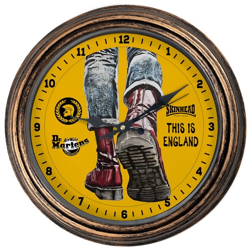 Martens wall clock round - wall,