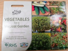 Mr Fothergills Pictorial Packet RHS Vegetables For A Vertical Garden Collection