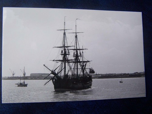 Endeavour replica ship - replica,