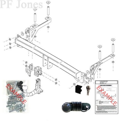 Tow trust towbar for jaguar - tow-trust,