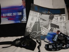 Olly Murs 24HRS 2017 Tour VIP Programme, Ticket, Watch, Lanyard & Wristband, Bag
