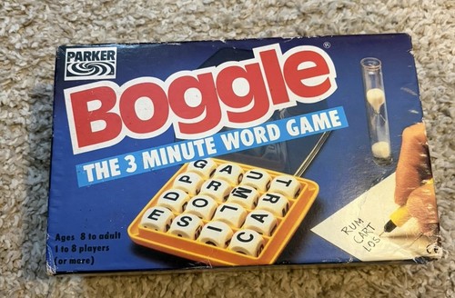 Boggle the minute word - the, game