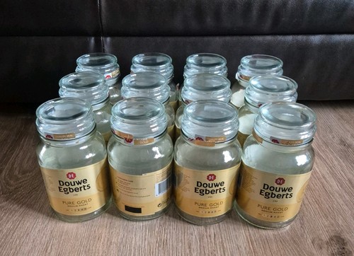 Douwe egberts empty glass - 12, x