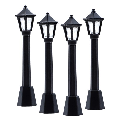 4pcs model railway train lamp - train,