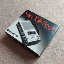 Sanyo Mini Talk Book TRC 3500 - Fully Working, Rare. Boxed. Tested and working
