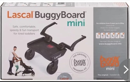 Lascal buggy board - mini, black