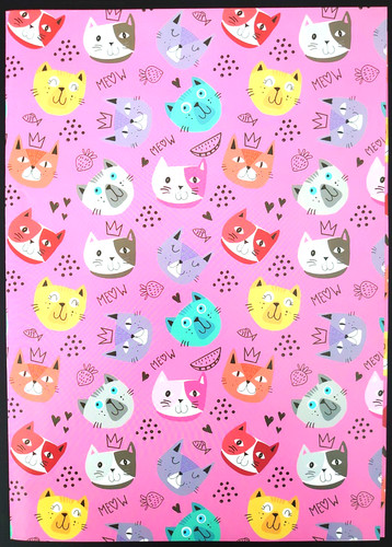 Wrapping paper pink with - paper,