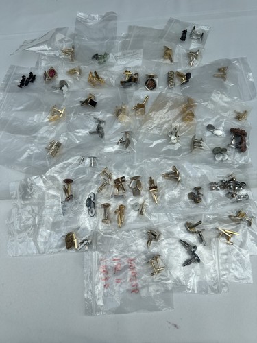 Job lot cufflinks and - lot,