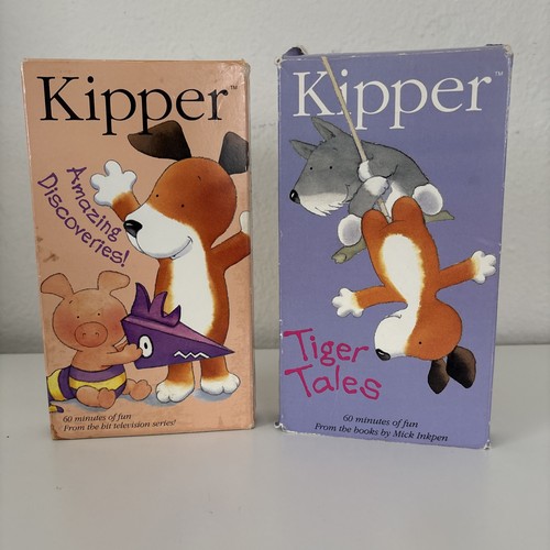 Kipper vhs lot tiger tales - kipper,