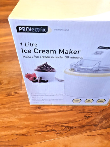 Prolectrix ice cream - cream, maker