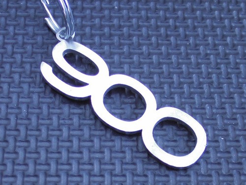 Keyring for saab 900 turbo - keyring,