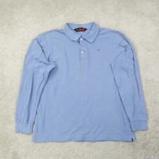 Vintage Kappa Polo Shirt Mens Medium Robe Di Long Sleeve Blue Prep Top Career