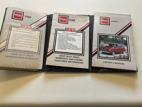 Gmc safari van 1988 - gmc,