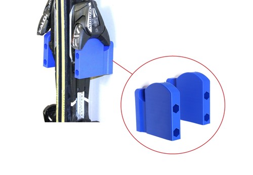 Wall mounted skis snow blades - wall,