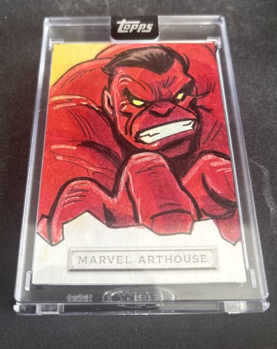 Red hulk 2025 topps marvel - topps, the