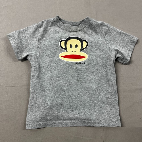 Paul frank gray logo - logo, t-shirt