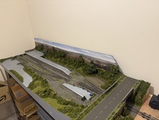 OO Gauge Exhibition Layout model railway portable detailed train set 00 oo