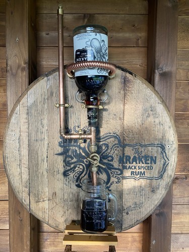 Kraken rum bottle holder - kraken,