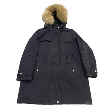 Joules Right As Rain Coat Navy Parka Jacket Women’s Uk 16 large