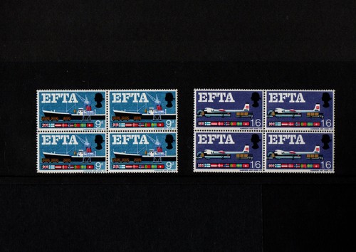 Stamps efta 2 - efta, blocks