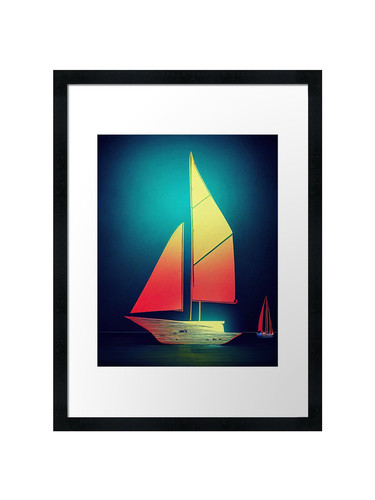 Ship framed wall art - ship,