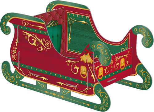 Large santa christmas sleigh - large,