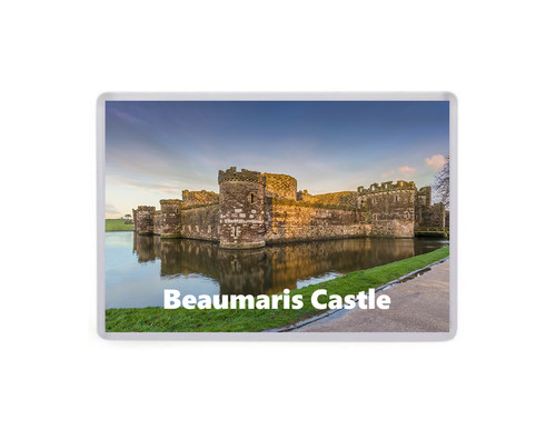 Beaumaris castle fridge - fridge, magnet