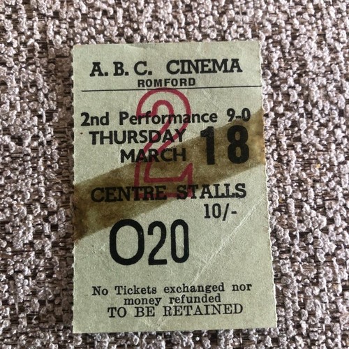 Rolling stones ticket - stones, romford