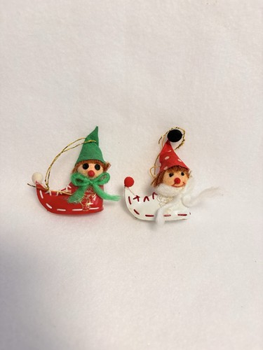 Vintage miniature pixie elf - vintage,