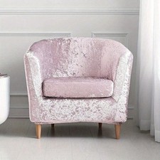 2 piece velvet half circle
