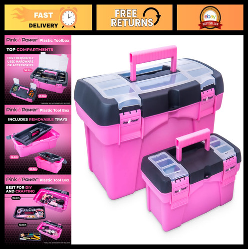 Pink tool box - set, women