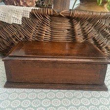vintage mahogany box With Lid