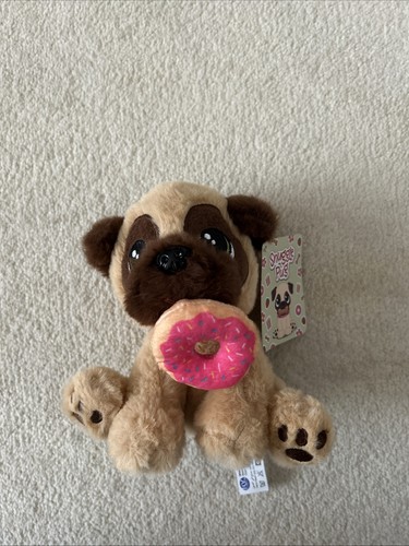 Snuggle pug plush dog - snuggle,