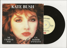 Kate Bush SIGNED Ne Tenfuis Pas 7" Vinyl Record Single JSA COA