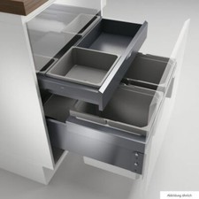 Cox® Base 360 K/600-2 with Base Board, Waste Collector with Front Pull-Out System, Without