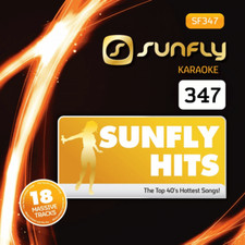 Sunfly Karaoke CDG Disc Hits Vol 347 SF347 18 Track CD+G CD - Clearance Sale