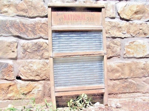 Glass ribbed wooden - wooden, clothes