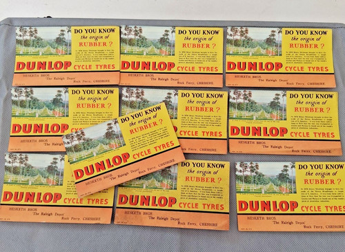 Vintage dunlop tyres - 10,