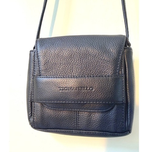 Tignanello black pebbled - black,